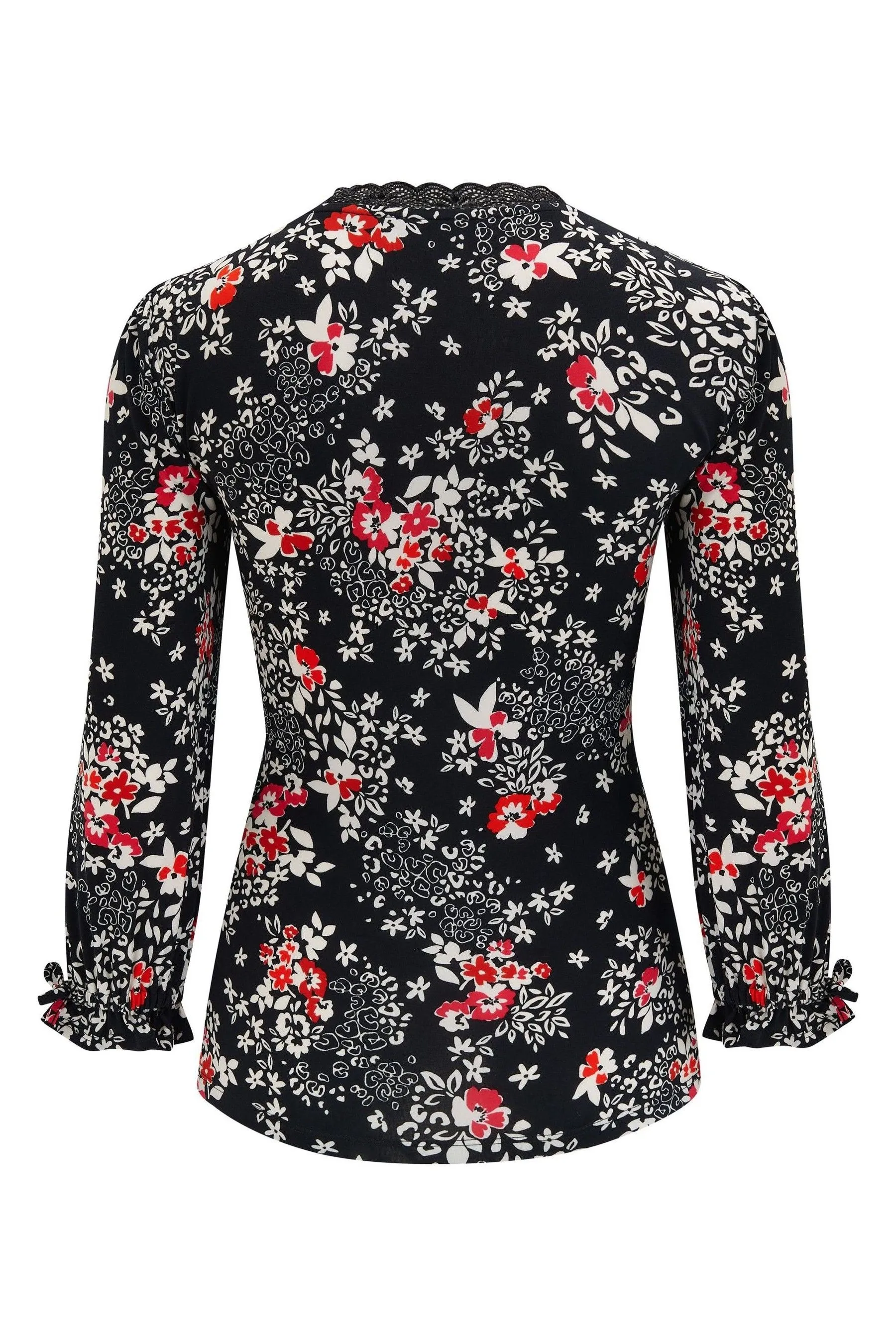 Pour Moi Anya - Top sinuoso in jersey riciclato con Pizzo e dettaglio in tessuto riciclato