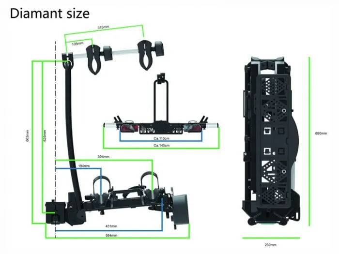 Pro-User Diamant portabici