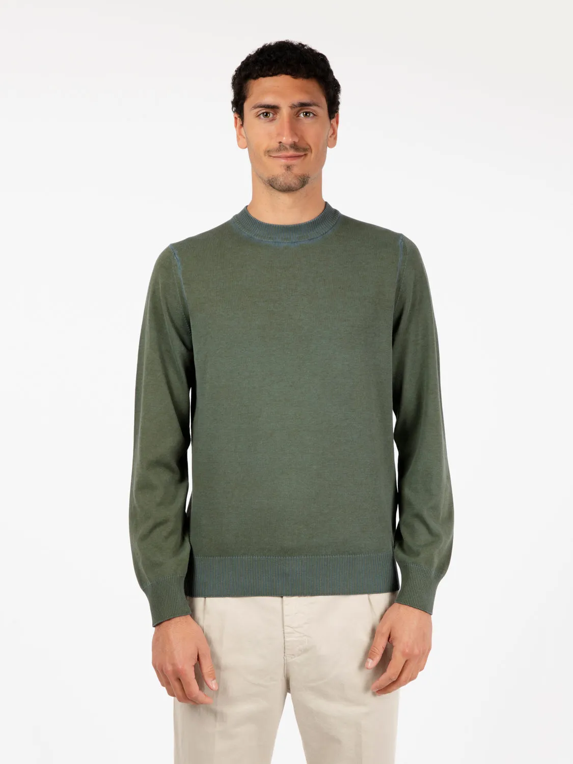 Pullover Brou green A-blue