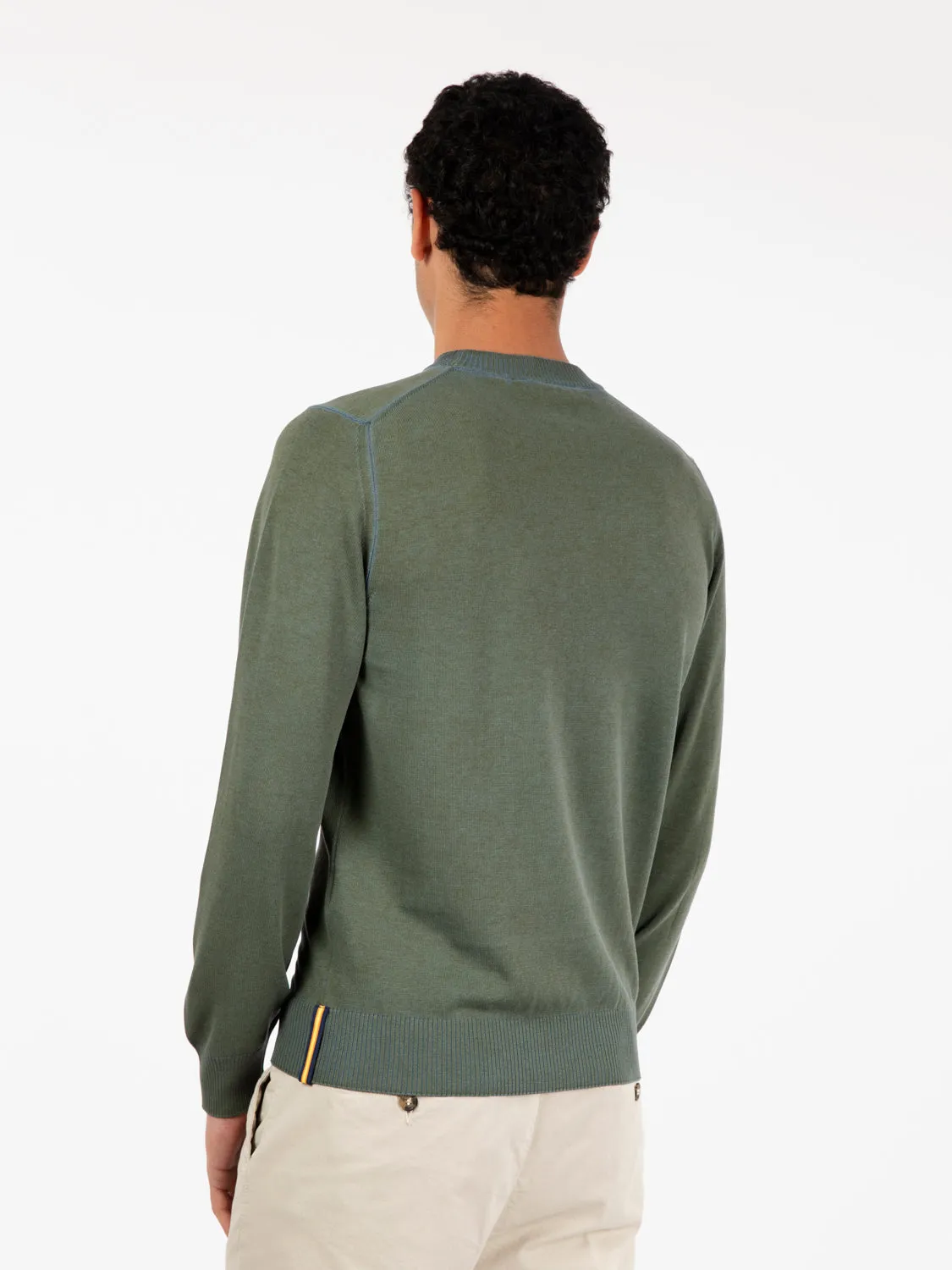 Pullover Brou green A-blue