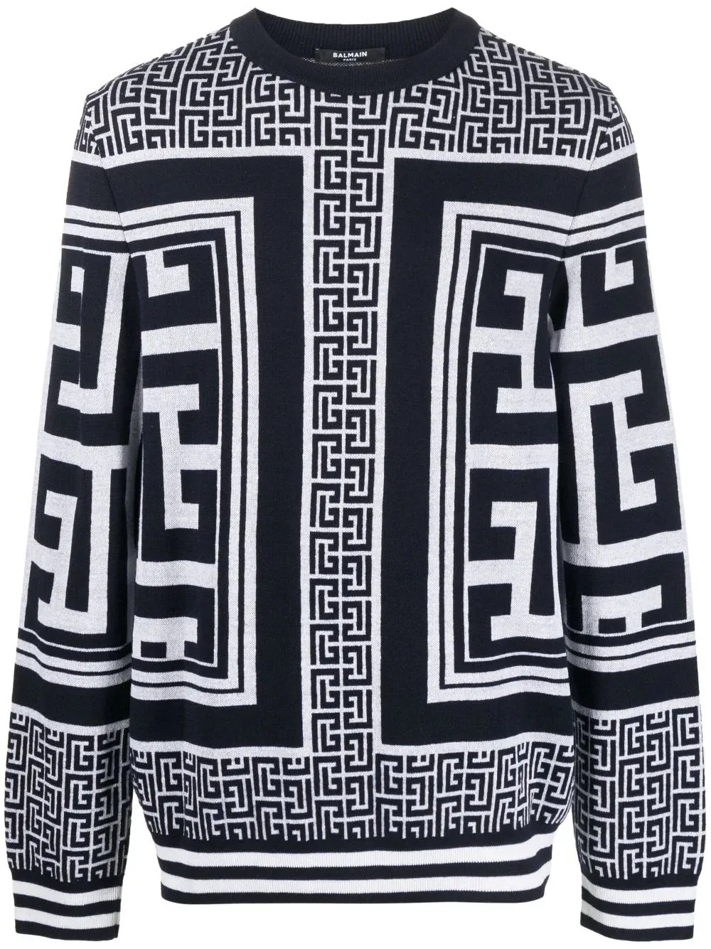 Pullover con Monogramma
