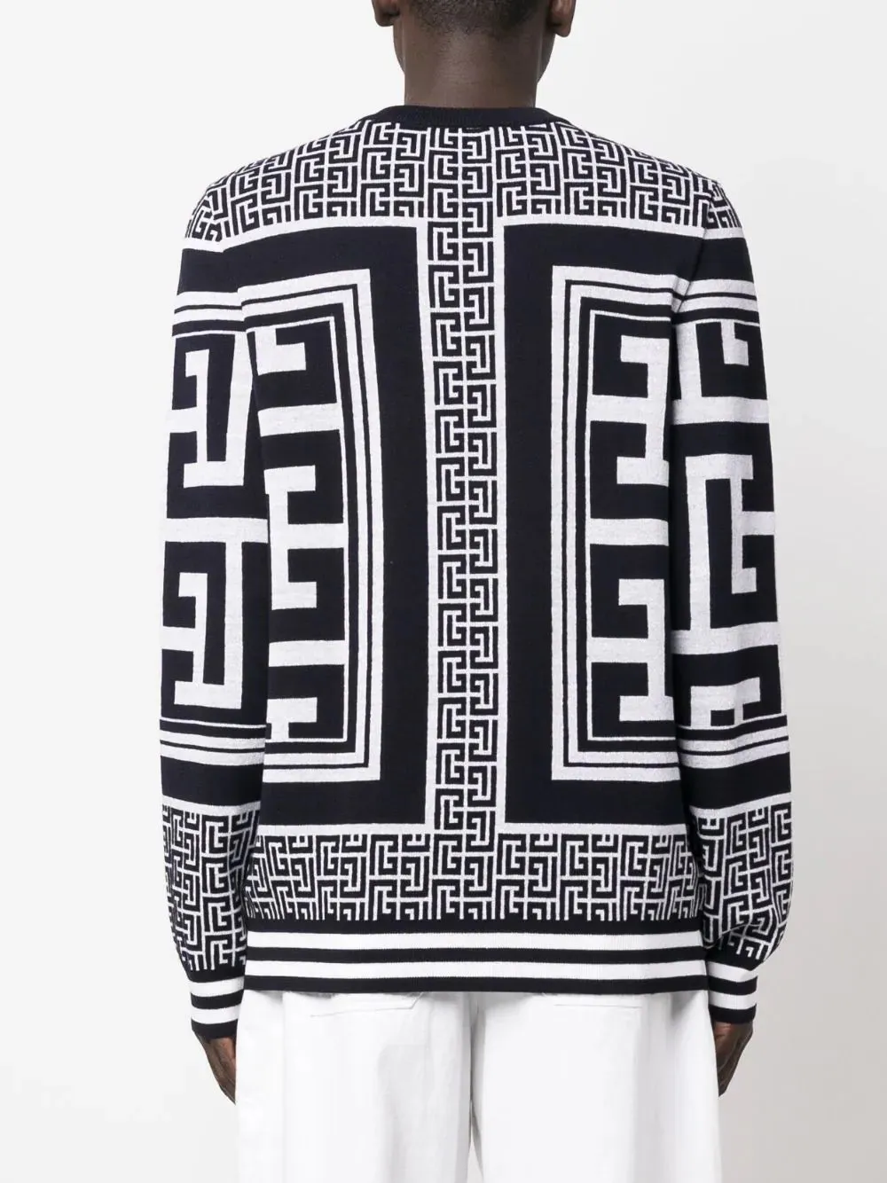Pullover con Monogramma