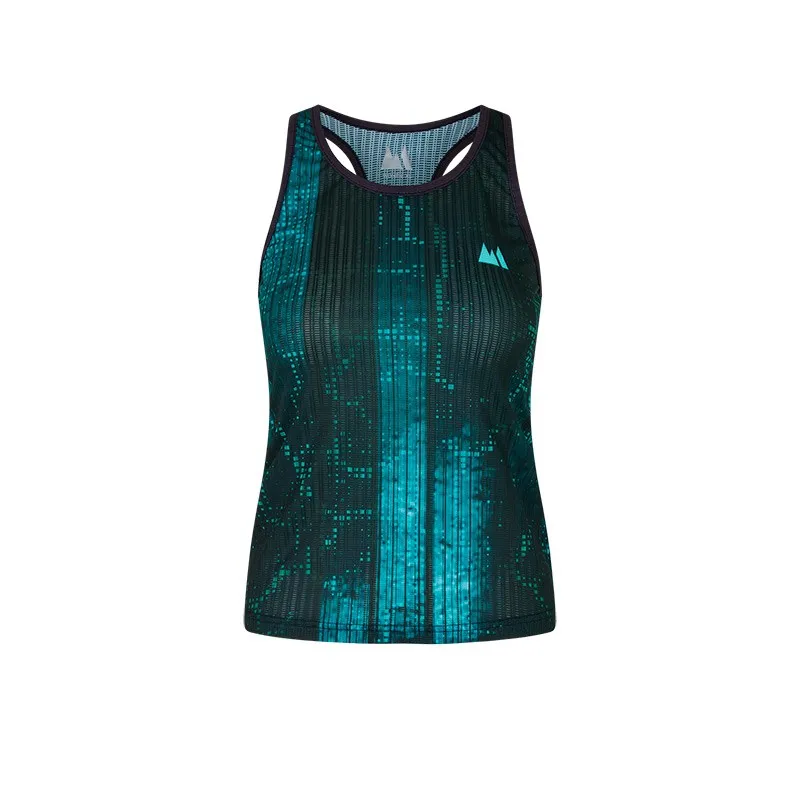 Race Teal LED Canottiera Donna
