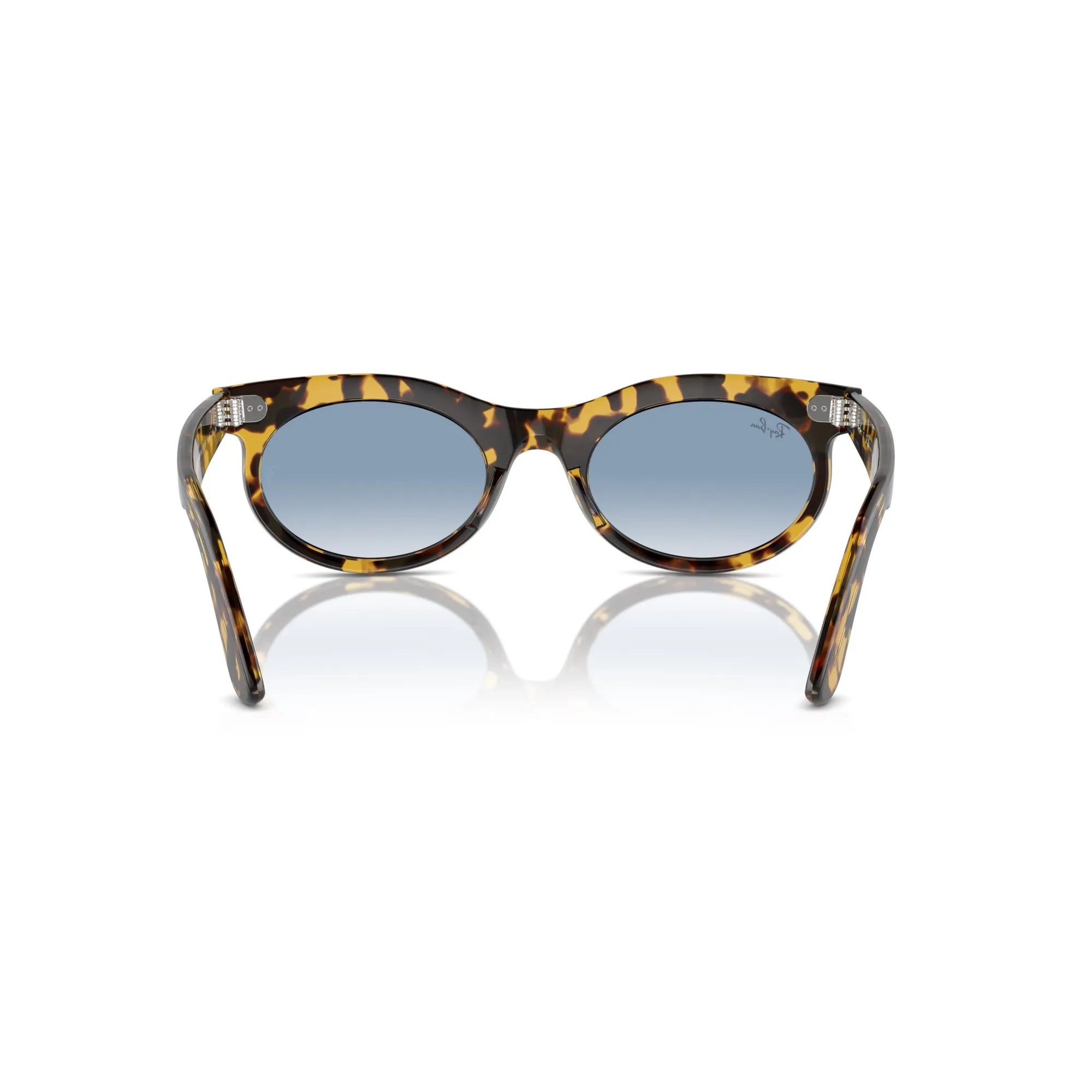   Ray-Ban RB 2242 Wayfarer Oval 13323F Yellow Havana | Occhiale Da Sole Unisex 