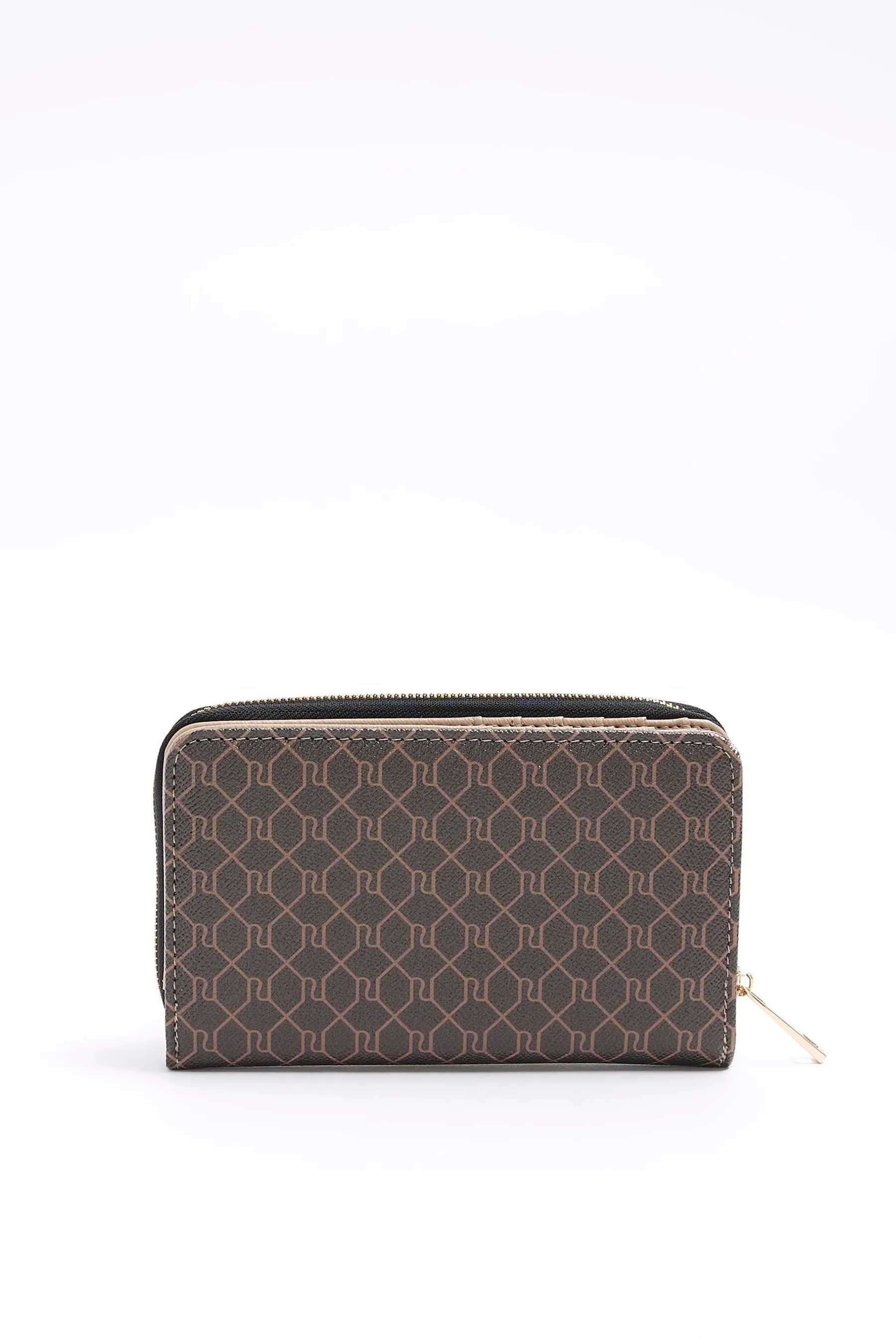 River Island - Borsellino a busta con monogramma