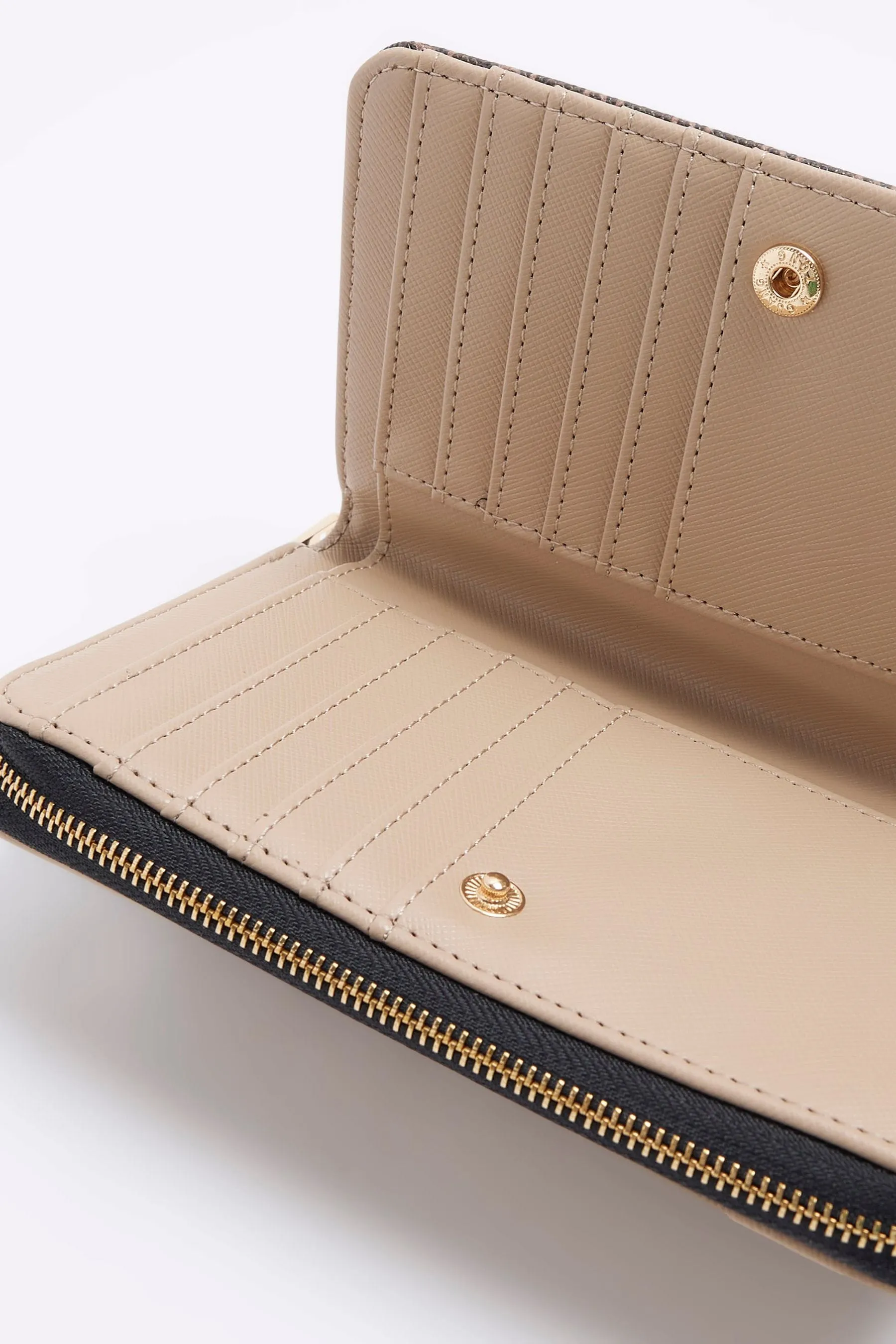 River Island - Borsellino a busta con monogramma
