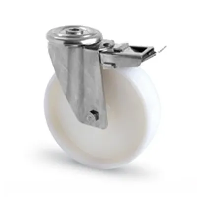 Ruota per carrelli orientabile RS PRO in Nylon, Ø 100mm, 150kg