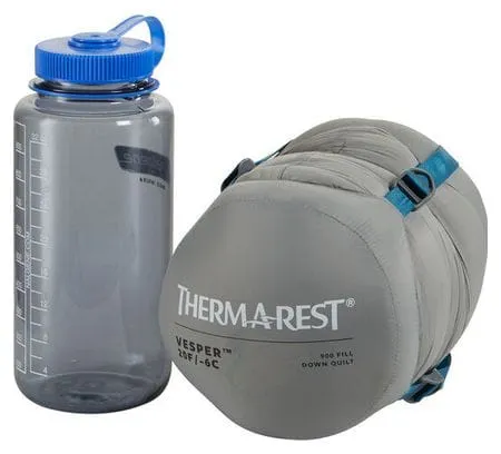 Sacco a pelo piumino Thermarest Vesper -6C UL Grey