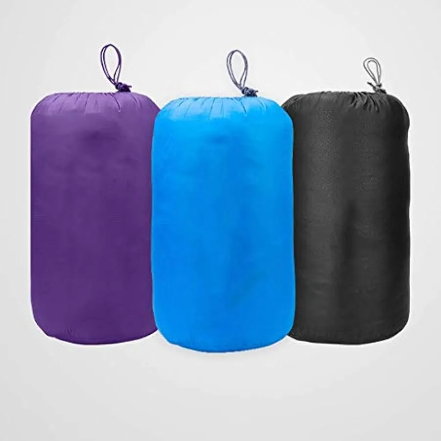 Sacco a pelo, Sacco a pelo ultraleggero da esterno a forma di busta Compatto portatile con sacco a compressione 4 stagioni Comod