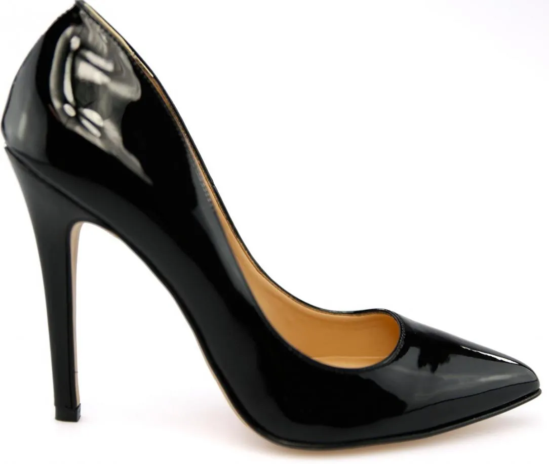 Scarpa vernice 728001 Nere