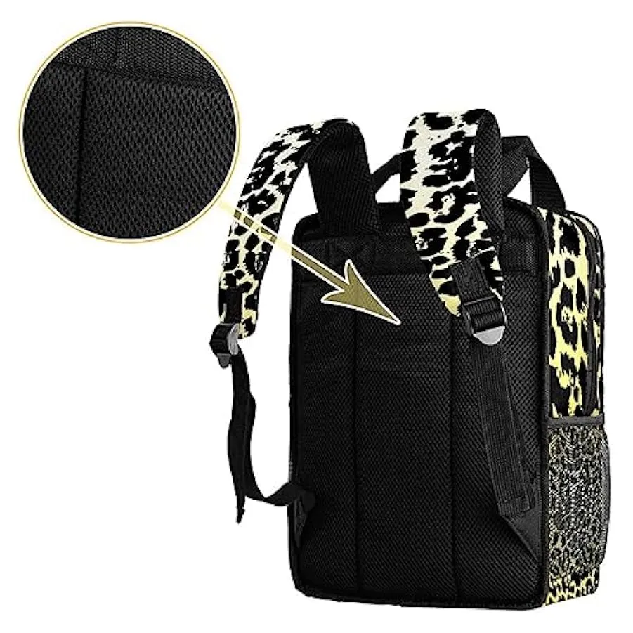 suojapuku Zaino casual per uomo e donna Zaino classico di base,leopardato,Zaino universitario piccolo zainetto 206340536