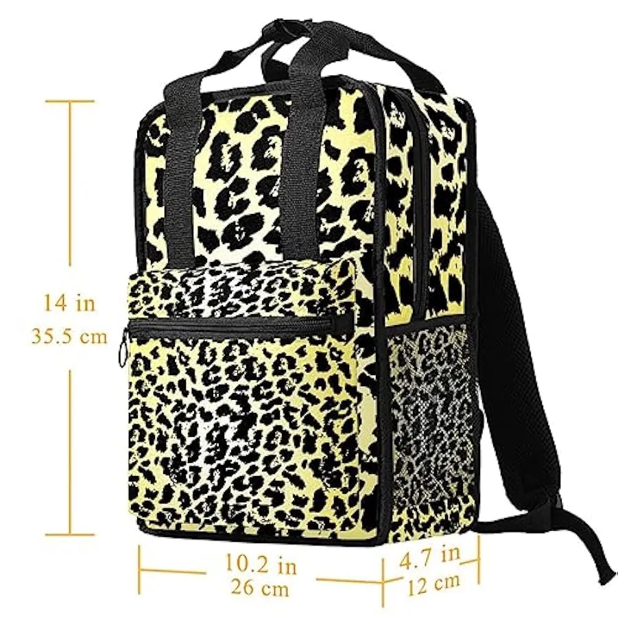 suojapuku Zaino casual per uomo e donna Zaino classico di base,leopardato,Zaino universitario piccolo zainetto 206340536