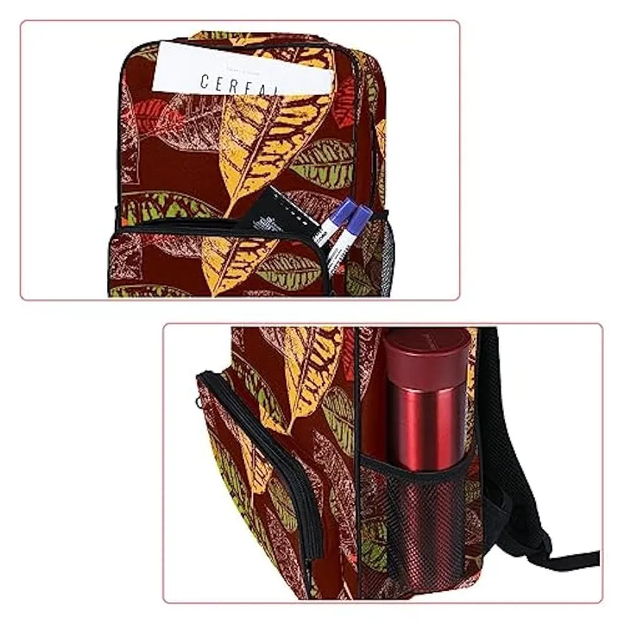 suojapuku Zaino da donna per college,borsa da viaggio zaino classico,lascia la trama colorata,Zainetto casual leggero 202038162