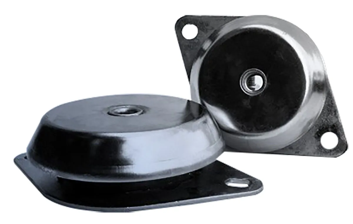 Supporto antivibrazione RS PRO in Gomma naturale, M10, Ø 144mm, H. 36mm, 330kg