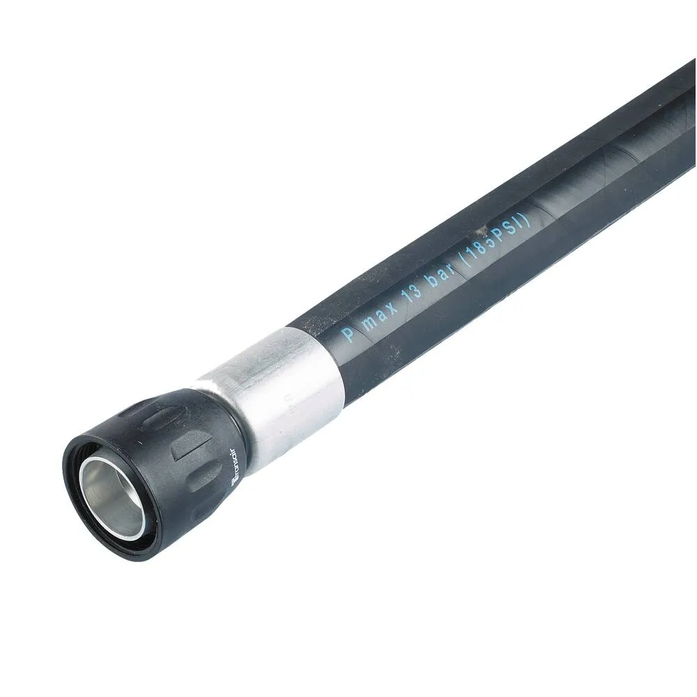 Tubo per aria compressa Nero Transair in NBR, Ø 25mm, L. 0.57m, 16 bar