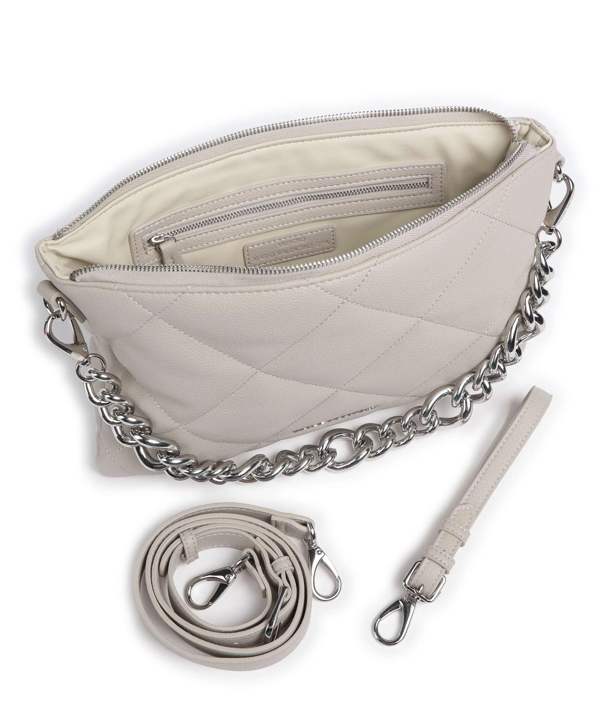  Valentino Bags Cold Re Borsa a tracolla pelle sintetica beige  