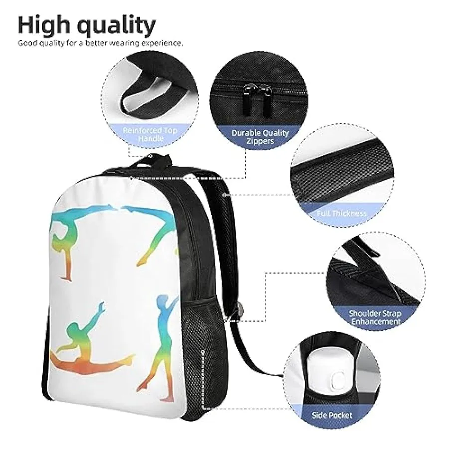 WiNwon Ginnastica Gioco Zaino Delle Donne Grande Zaino Da Viaggio Uomo Escursionismo Zaino Casual Daypack Borsa Per Computer Por