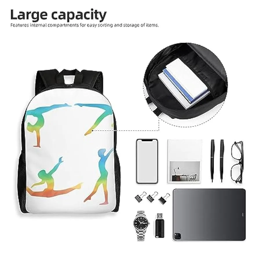 WiNwon Ginnastica Gioco Zaino Delle Donne Grande Zaino Da Viaggio Uomo Escursionismo Zaino Casual Daypack Borsa Per Computer Por