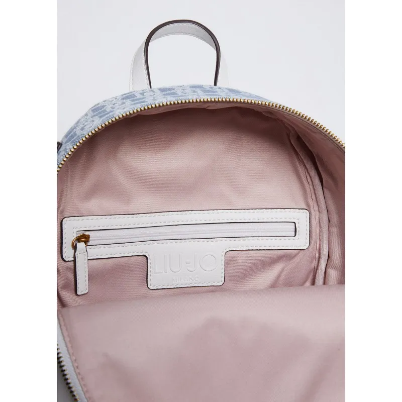 Zaino jacquard con logo