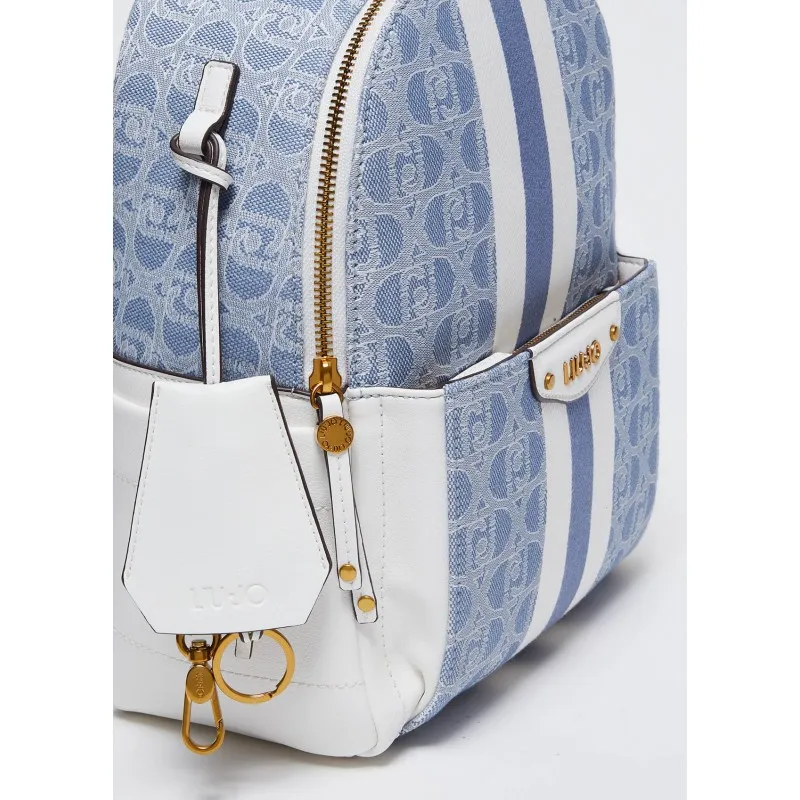 Zaino jacquard con logo
