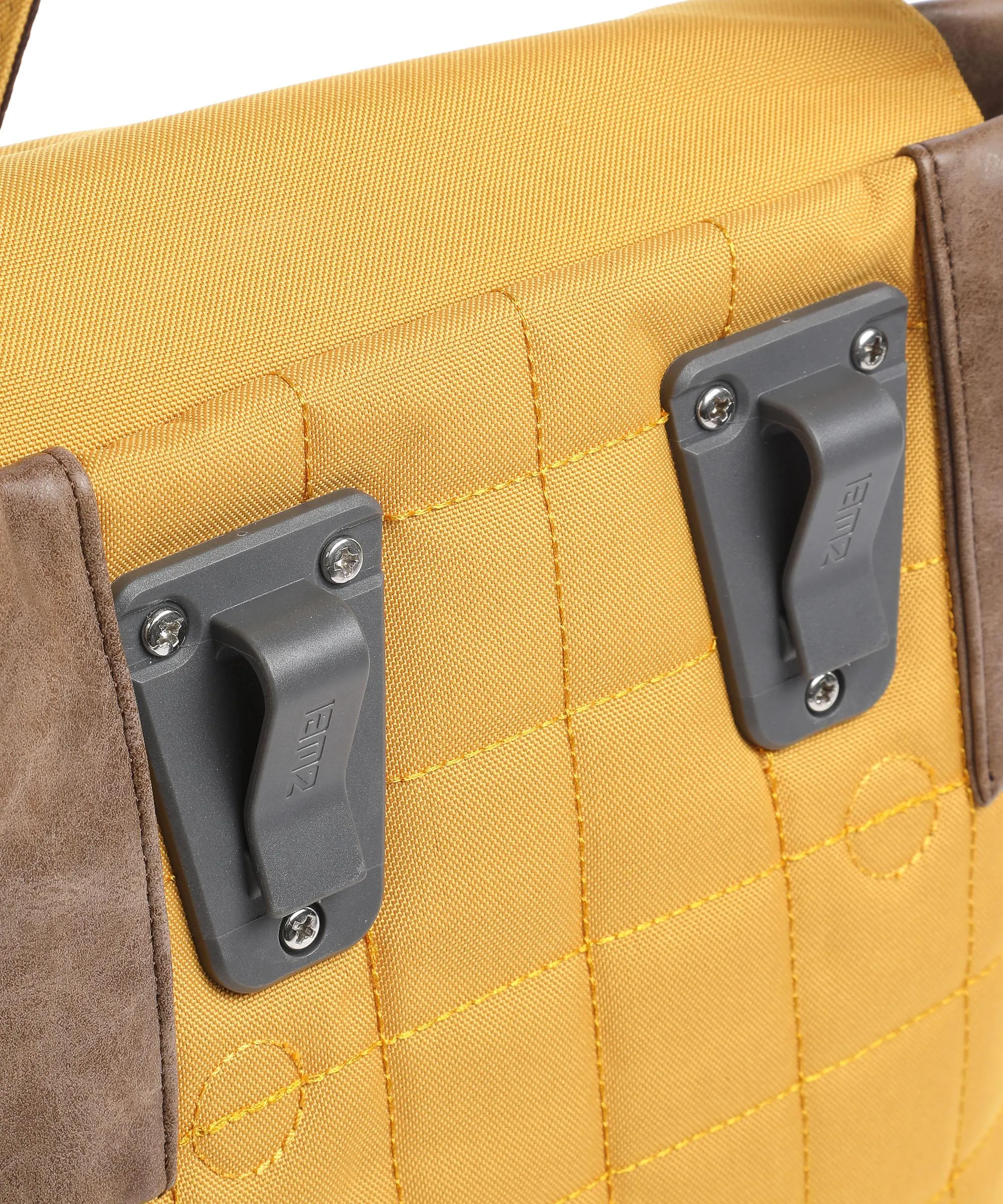  Zwei Olli Cycle OC12 Borsa per portapacchi poliestere, pelle sintetica giallo senape  
