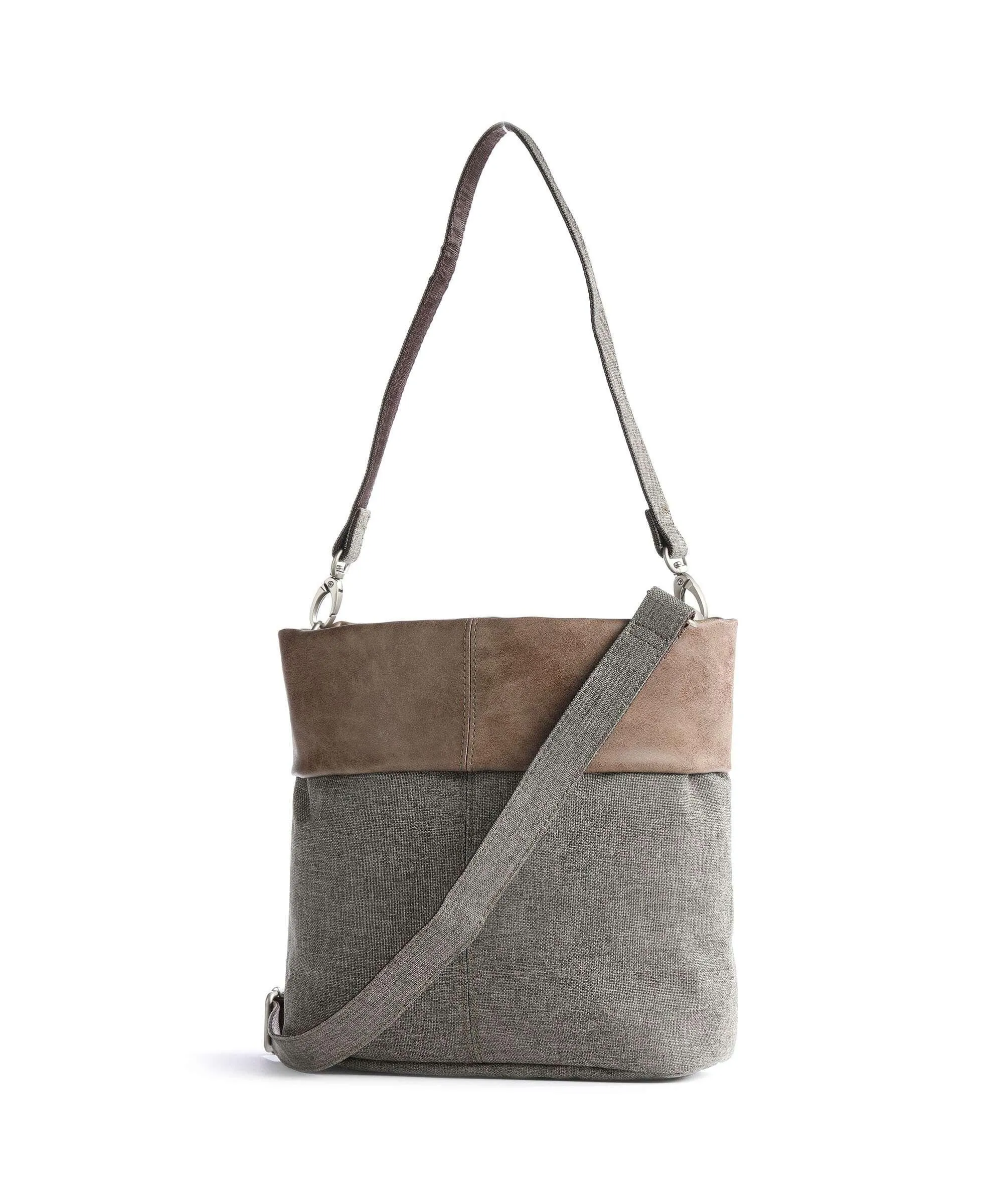  Zwei Olli OT8 Borsa a spalla poliestere, pelle sintetica taupe  