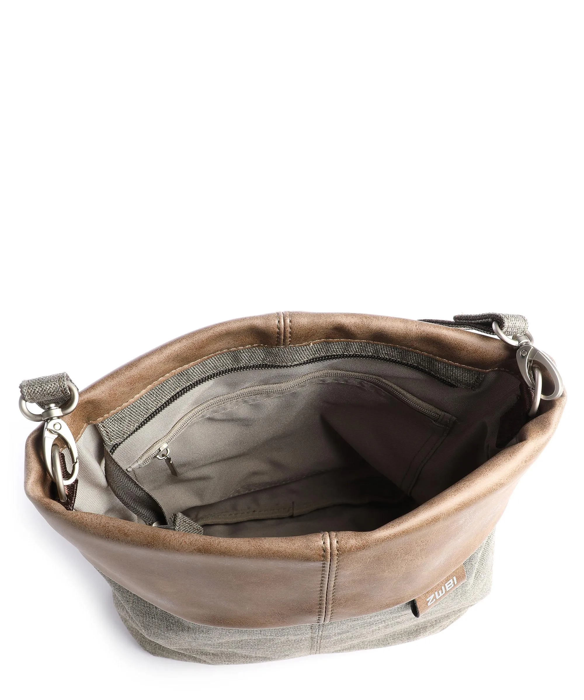  Zwei Olli OT8 Borsa a spalla poliestere, pelle sintetica taupe  